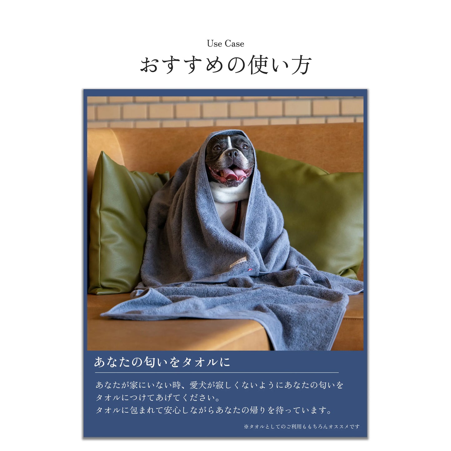 Dog Towel by Wuff&Co